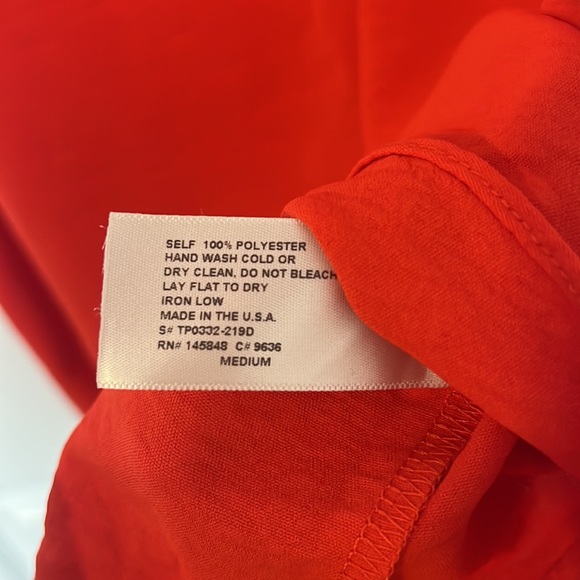 Everly for Anthropologie Red Button Tank Top - Picture 5 of 6